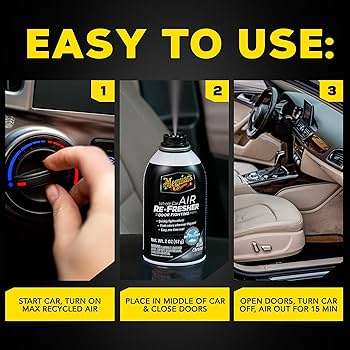 Meguiar's Whole Car Air Re-Fresher - Black Chrome - Foto 5