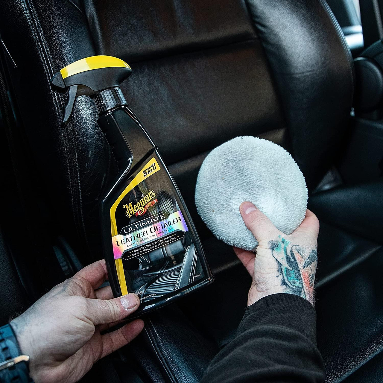 Meguiar's Ultimate Leather Detail 3in1 - Foto 5