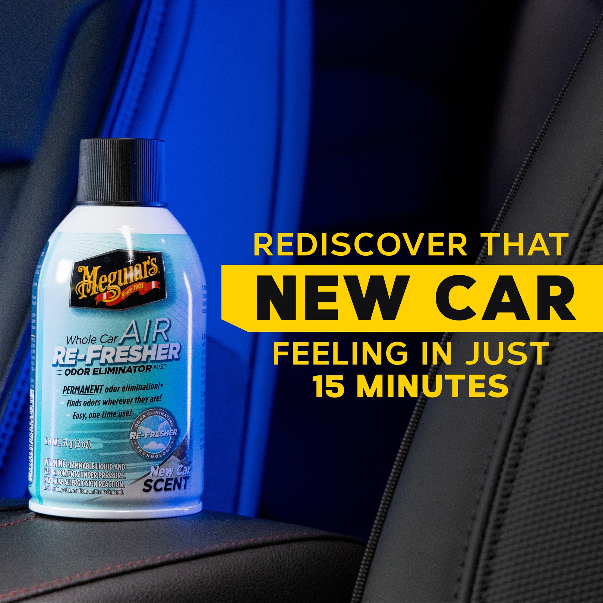 Meguiar's Whole Car Air Re-Fresher - New Car Scent - Foto 5