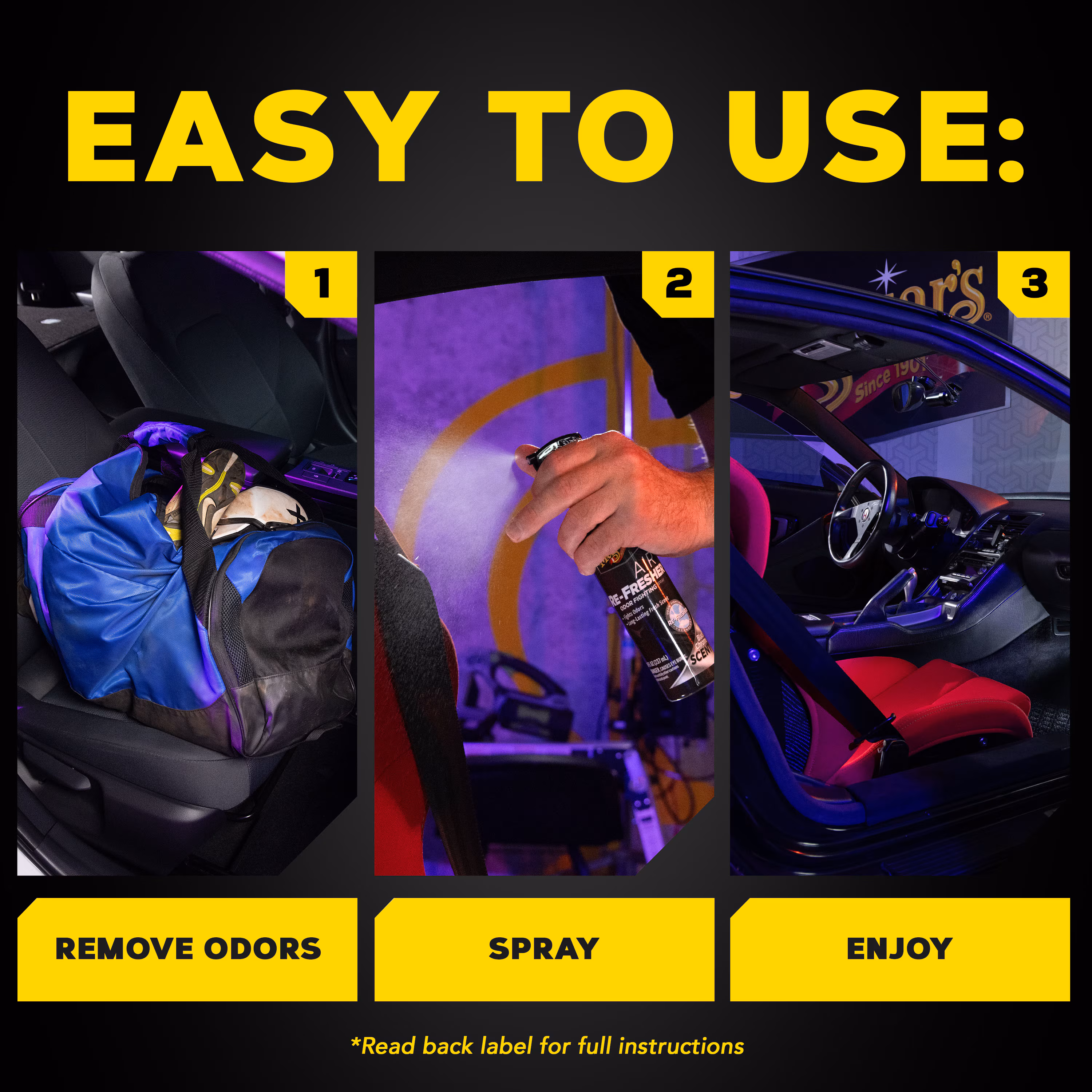 Meguiar's Black Chrome Air Refresher Trigger - Foto 4