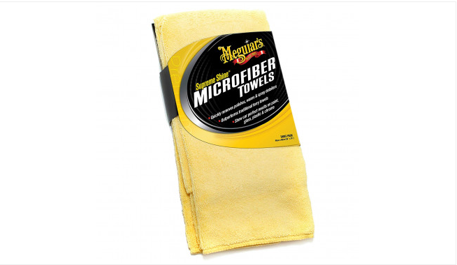 Meguiar's Supreme Shine Microfiber Towel (3-pack)