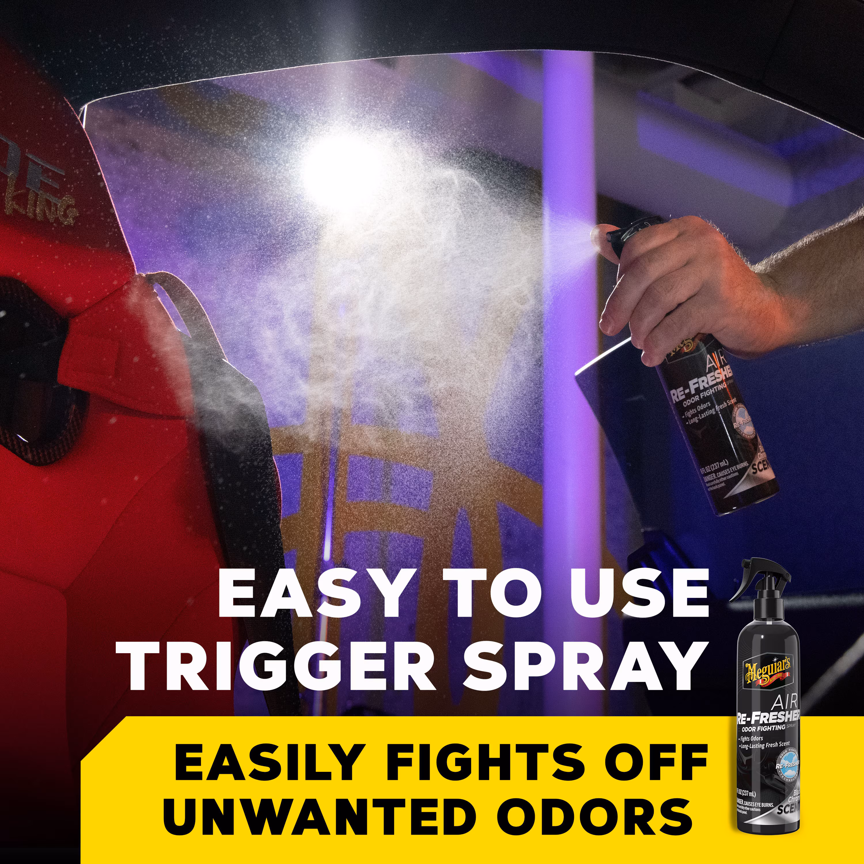 Meguiar's Black Chrome Air Refresher Trigger - Foto 3