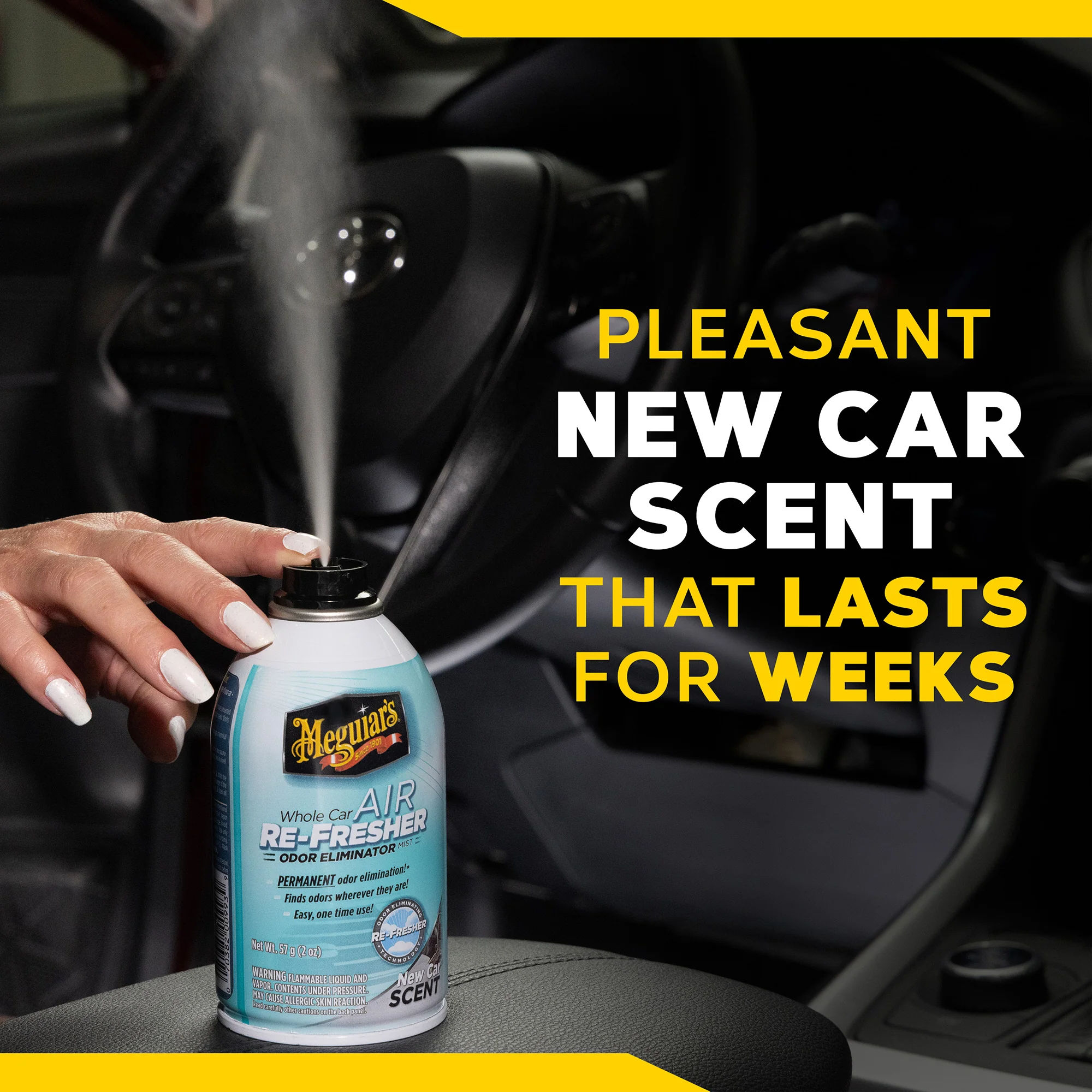 Meguiar's Whole Car Air Re-Fresher - New Car Scent - Foto 3