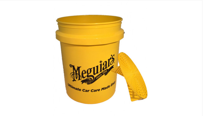 Meguiar's Yellow Bucket 20L + Grit Guard